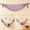 Purple, variant on Toy Hammock for Stuffed Animals, Large Mesh Net Storage Organizer for Nursery & Playroom, Hanging Plush Toy Holder, Wall Mounted Boho Room Decor, White