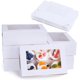 thumbnail image 1 of Cajas para Postres Blancas con Ventana,Cajas de Panadería para Pastelería,Fiesta festiva,cajas de Papel para Dulces,cupcakes,galletas, 1 of 4