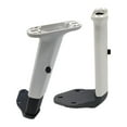 thumbnail image 4 of jinwen Height Adjustable Chair Armrest Pair Liftable for Replacement Office Working White, 4 of 9