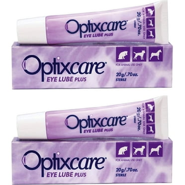 Pet Eye Lube Plus   Hyaluron 20g for Dog Cat Horses (#DAA (2-Pack))