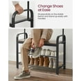 thumbnail image 5 of VASAGLE Coat Rack, Hall Tree with Shoe Bench for Entryway, Entryway Bench with Coat Rack,Modern, 5 of 5