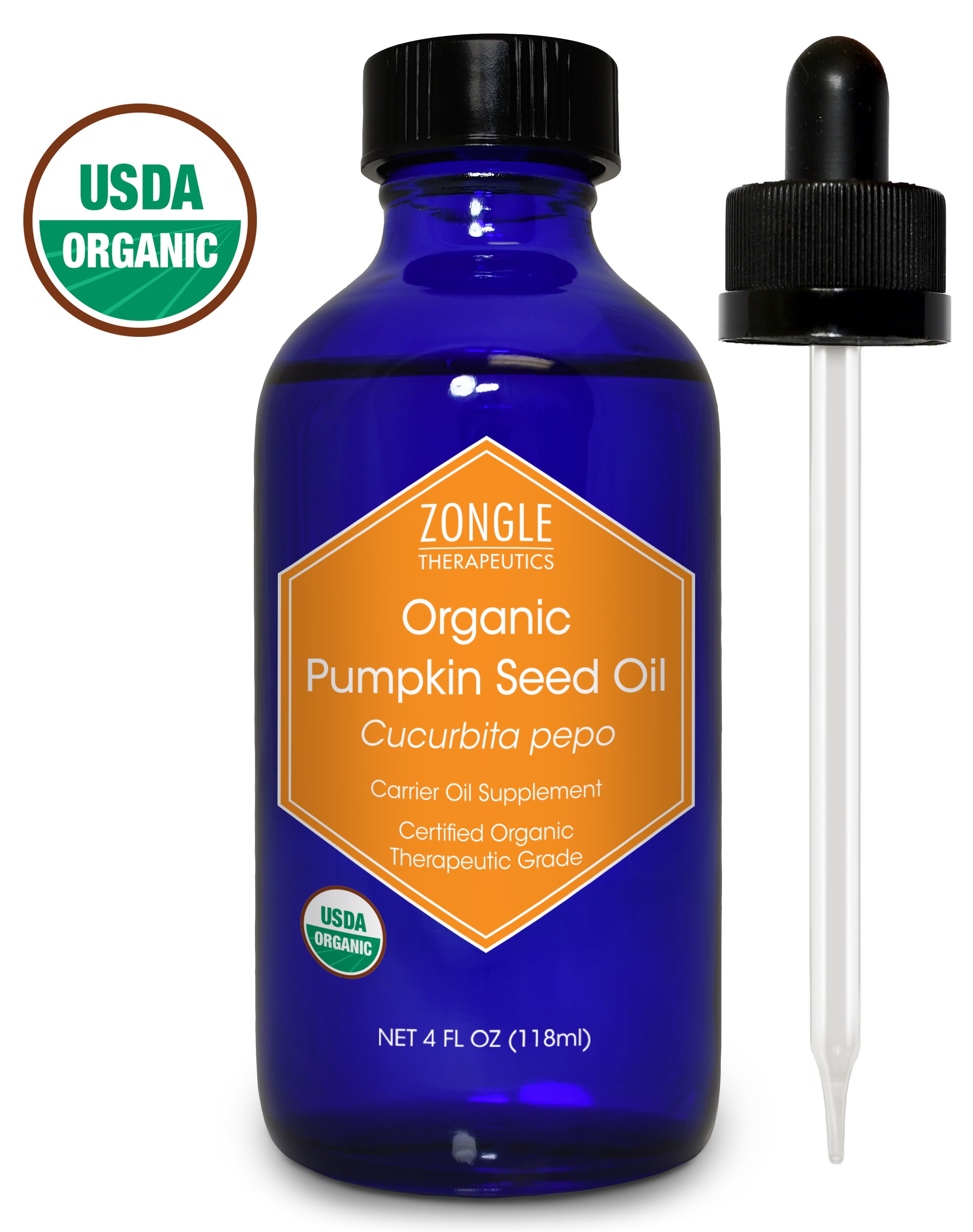 Zongle USDA Certified Organic Pumpkin Seed Oil, Safe To Ingest
