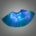 thumbnail image 3 of GZWYHT Skirts for Women,Tulle Skirt Small Round Dot Led With Light Skirt Luminous Sequin Tutu Skirt Adult Puffy Skirt Mini Skirt,Wrap Skirt,Sky Blue Dress,Sequin Skirt One Size, 3 of 3