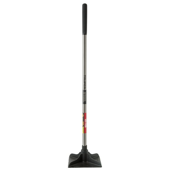 Truper Tru Pro 10" x 10" Steel Tamper with Steel Handle, 48"