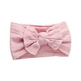 thumbnail image 2 of Delliss Baby Cotton Soft Headband 1-3 Years Wide Turban Headwraps with Hair Bow for Baby Girls Infants Newborn, 2 of 9