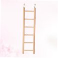 thumbnail image 4 of LOLIPPYY Parakeet Climbing Rope Ladder Wooden Beige Intelligence Development 1Pack, 4 of 8
