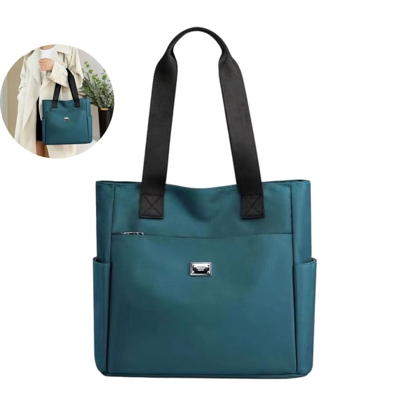 WNFJR Large Capacity Nylon Women's Casual Shoulder Bag - Stylish Daily Messenger Bag for Work & Shopping