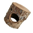 thumbnail image 5 of TOOYFUL Wooden Hamster Tunnel, Small Animal Hideout Exercise Dwarf Mice Toy Guinea Pig Hideaway for Hamster Ferret, 5 of 9