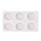 thumbnail image 1 of Bandeja para Muffins Molde Magdalenas Antiadherente Silicona Al Calor 6 Tazas Multifunción Apto Microondas Tartas Brownies, 1 of 9