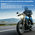 thumbnail image 2 of Interruptor de Llave de Encendido Unique Bargains Conjunto de Bloqueo de Interruptor de Encendido No.3710024F00 para Suzuki GSX1300R Hayabusa 1999-2007 (Modelo Norteamericano) 1 Conjunto, 2 of 6