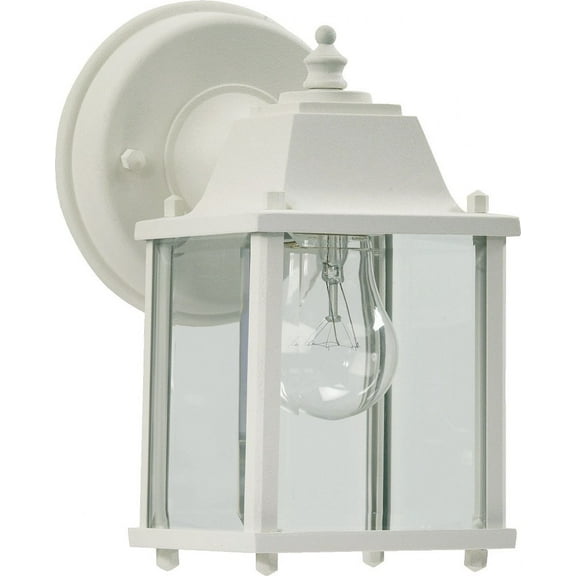 780-6-Quorum Lighting-1 Light Outdoor Wall Lantern in style - 4.5 inches wide by 8.5 inches high-White Finish
