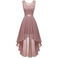 thumbnail image 1 of Vestido de cóctel de mujer con corte salmonete, vestidos de noche, vestidos elegantes de fiesta, 1 of 5