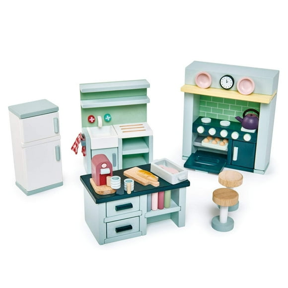 Tender Leaf Toys - Dovetail Dollhouse Accessories - Detailed Wooden Furniture Sets and Room Decor - Encourage Creative and Imaginative Fun Play for Children - Age 3+