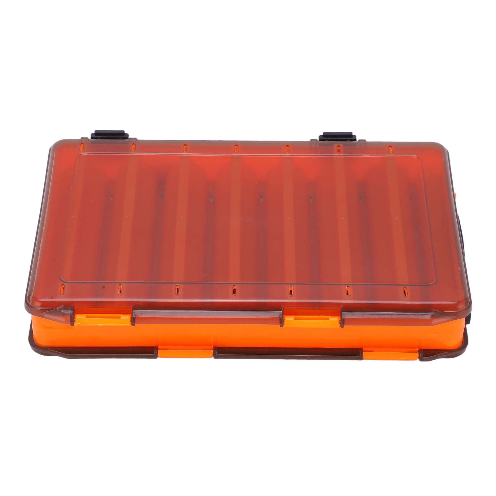 Fishing Tackle Box, Portable Fishing Lure Container Anti Lost Plastic 2