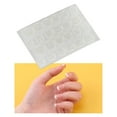 thumbnail image 4 of 480 piezas de pestañas adhesivas finas para uñas, puntas de doble cara, 20 480 piezas 03 mm amarillo Colcomx Pestañas adhesivas, 4 of 8