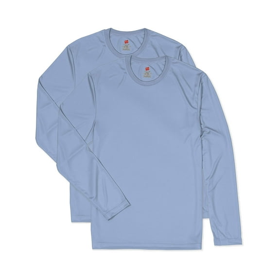 Men's Cooldri Long Sleeve Performance Tee Value Pack (2-pack)