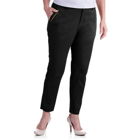 Faded Glory Women's Plus-Size Slim Leg Cargo Pants - Walmart.com