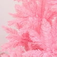 thumbnail image 6 of 3FT Unlit Artificial Christmas Tree for Holiday Decoration, Premium Hinged Spruce Green Xmas Tree with 800 Branch Tips and Foldable Plastic Stand for Home, Office, Party(Pink), 6 of 6