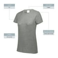 thumbnail image 4 of Augusta sportswear T-Shirt Tri-Mélange pour Femmes, 4 of 6