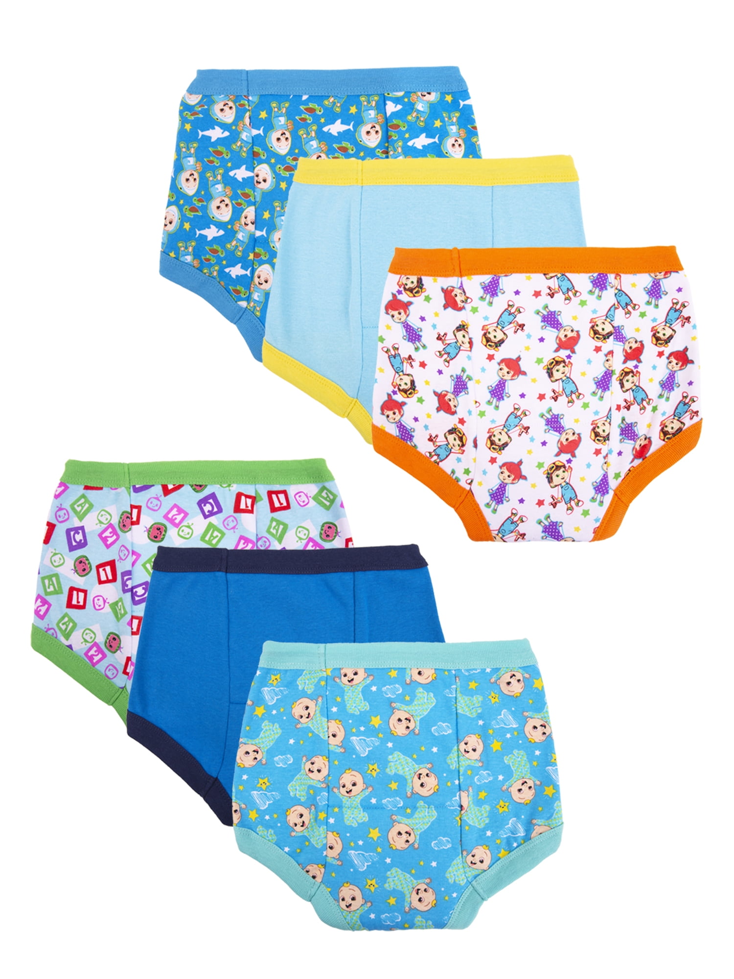 Cocomelon Toddler Boys Training Pants, 12-Pack, Sizes 2T-4T