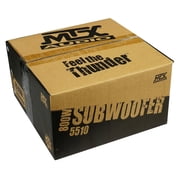 MTX Audio 5510-44 55-Series 10 400W RMS Dual 4-Ohm Subwoofer