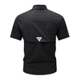 thumbnail image 7 of Vmvidoty Tactical Short Sleeve Uniform Shirt – Multiple Pocket, Breathable, Lightweight Workwear Black 3XL, 7 of 7