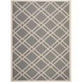 thumbnail image 1 of Safavieh Courtyard Anthracite Indoor Outdoor Rug - 9' x 12', 1 of 1