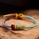 thumbnail image 3 of Siete manos sabias cuerda siete colores pluma en tierra buena suerte ganar preparación DIY cuerda roja hombres y mujeres examen de ingreso a la escuela secundaria pequeño regalo, 3 of 5