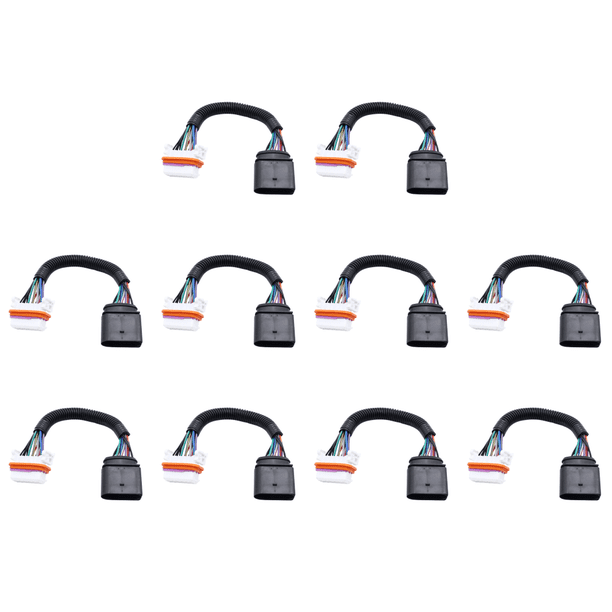 Conector frontal de lámpara de xenón 95563123911 95563123910 para Porsche Cayenne 2003-2006