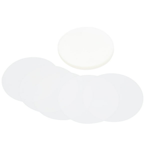 100 Uds Película Transparente Patrón De Película Insignia Película Protectora PVC Película Circular Para Insignge