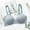 A_ Blue, variant on SMihono Women's Full Coverage Push Up Bras Everyday Basic Comfort Lightly Padded Bra No Underwire Plunge Lift Up T-Shirt Bra Pink 40