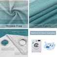 thumbnail image 6 of Blackout Curtains for Bedroom, Teal Ombre Room Darkening Window Drapes for Living Room, Farmhouse Vintage Wooden Striped Thermal Insulated Grommet Curtains, 52x84 inch, 2 Panels, 6 of 9