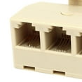 thumbnail image 6 of RJ11 6P4C Male to 3 Female Telephone Line Jack Splitter 3 Way Phone Line Adapter, 6 of 6