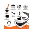 thumbnail image 4 of 2500W Handheld Steam Cleaner for Home, 6-Level High Pressure Steam Gun, Steam Machine w/40.6oz Tank, Portable Car Steamer for Auto Detailing & Cleaning, Car, Floor, Furniture, Tile Grout, Wall, 4 of 8