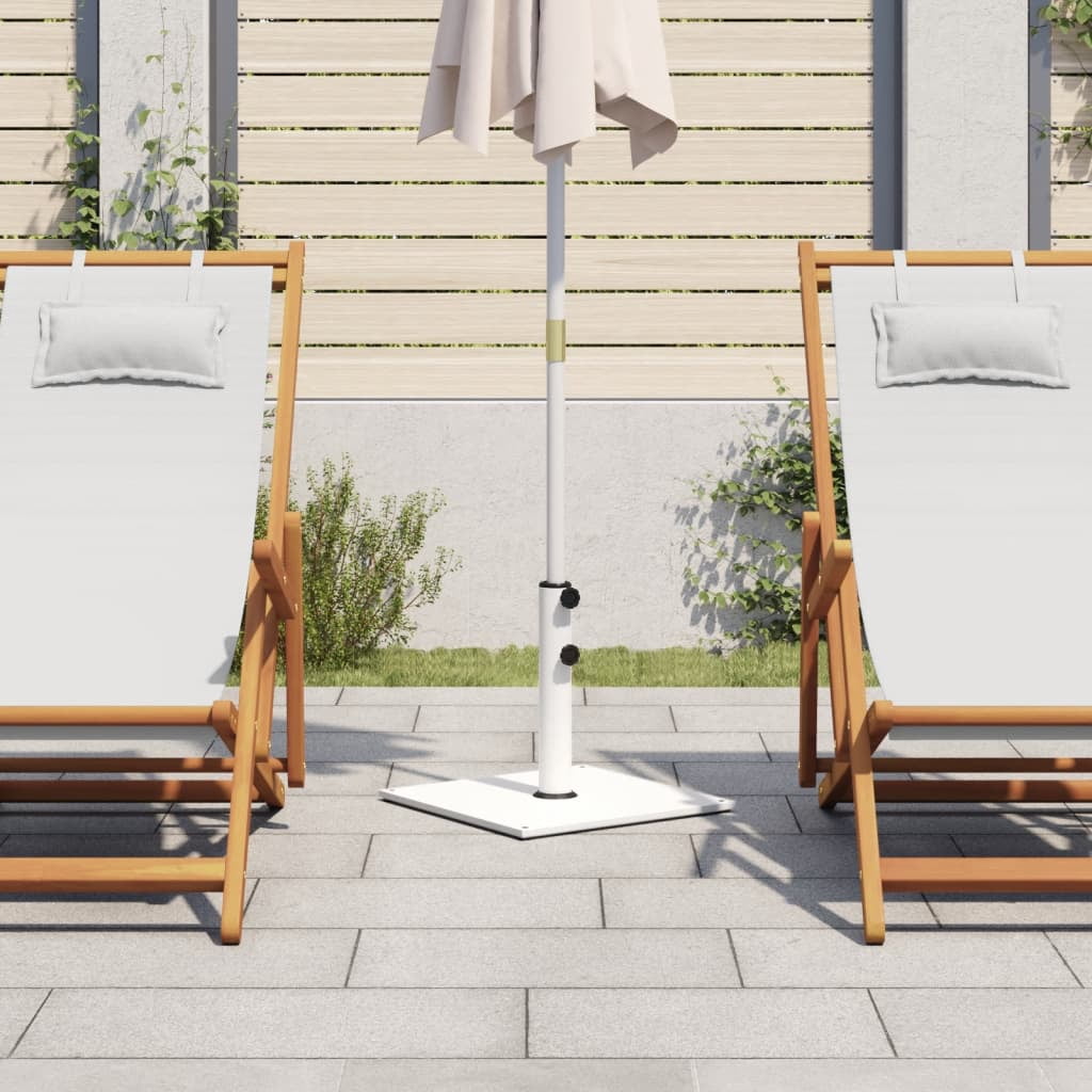 vidaXL Parasol Base Umbrella Stand Parasol Holder Outdoor Garden 37.5 lb Square