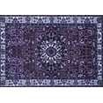 thumbnail image 1 of Ahgly Company Indoor Rectangle Persian Blue Traditional Area Rugs, 5' x 7', 1 of 4