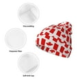 thumbnail image 3 of Disketp Canada Winter Beanie for Men Women Beanie Knit Hat Cuffed Cap Beanie Knit Chunky Snow Cap, 3 of 6