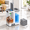 6 mop pads, variant on Flat mop and bucket cleaning system with 3 mop pads for floor cleaning