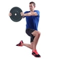 thumbnail image 4 of Disco Olímpico De Color Con Recubrimiento 5 kg Para Crossfit gris Unitalla Fuxion Sports FS-DGO01GY-05K, 4 of 6