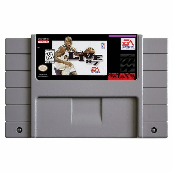 SNES Games Cartridge NBA Live 97