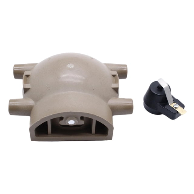 Cubierta de distribuidor y rotor de encendido Cola 19136375 con terminales de latón 4R1071 para tractores 2N 8N 9N