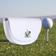 thumbnail image 5 of Riñonera compacta de piel sintética para pelotas de golf, telémetro Blanco, 5 of 7
