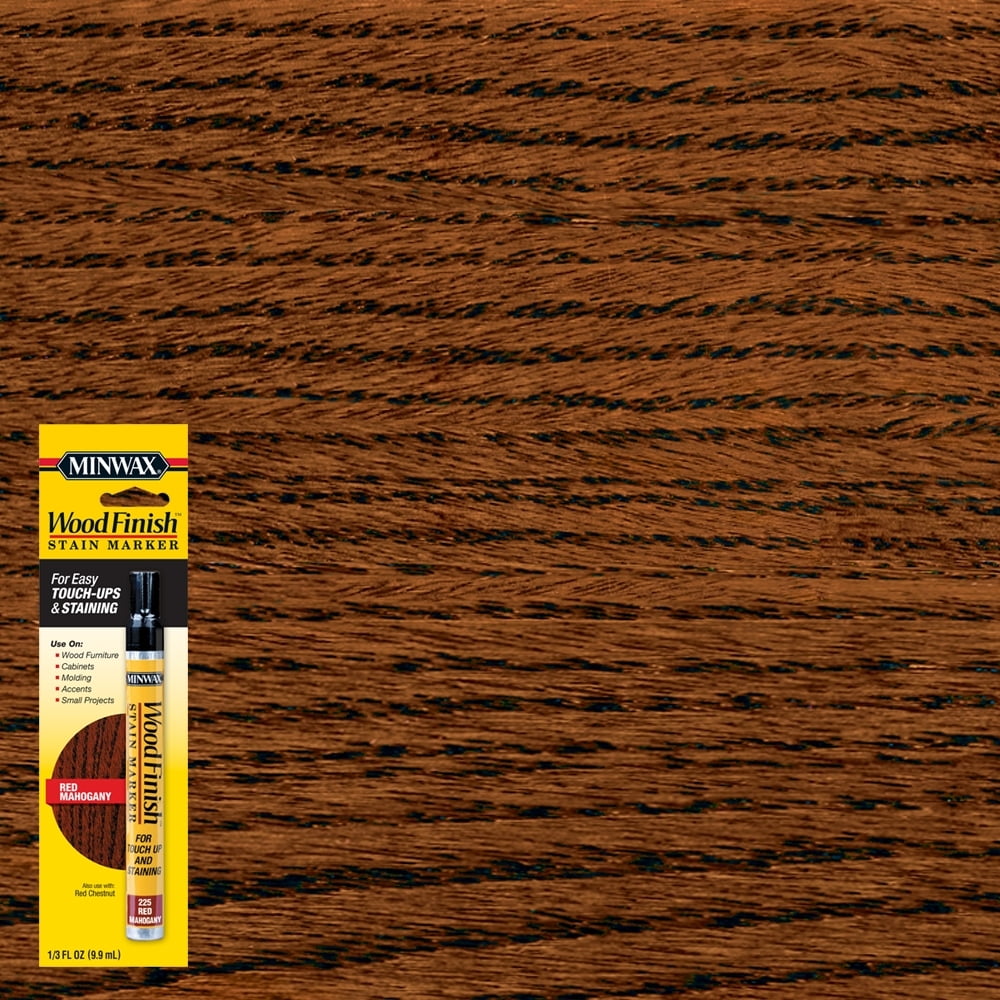 Minwax Wood Finish Stain Marker, Red Mahogany, .33 oz.