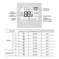 thumbnail image 4 of C505G Electric Floor Heating 16A Thermostat, Temperature Programmable Thermoregulator Controller NTC For Gas Boiler Server ,Save Energy, 4 of 7