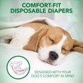 thumbnail image 3 of Pañales para perros Vet's Best Comfort Fit, desechables, para mujer, 30 unidades, 3 of 8