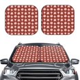 thumbnail image 2 of Sikiie Cute Pig with Coins Print Foldable Car Windshield Sun Visor, Car Window Sunshade Suitable for Sedan, SUV and Truck Car Accessories-Medium, 2 of 6