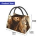 thumbnail image 2 of Fotbe Cow With Butterflies Lilies Bolsa Térmica Portátil con Estampado, Bolsa de Entrega de Alimentos Aislada, Bolsa Reutilizable de Gran Capacidad para Comidas y Supermercado, 2 of 6