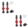 thumbnail image 2 of Eigraketly Boquilla de vacío de núcleo extraíble para bicicleta, válvula sin cámara, accesorios profesionales para neumáticos, suministros de repuesto Rojo 54 mm 2piezas Eigraketly CBP065210, 2 of 6