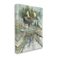 thumbnail image 3 of Moose Stepping Nature Wildlife Animals & Insects Graphic Art Gallery Wrapped Canvas Print Wall Art, 3 of 7