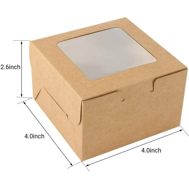 Cupcake Boxes Individual 50pcs 4.0